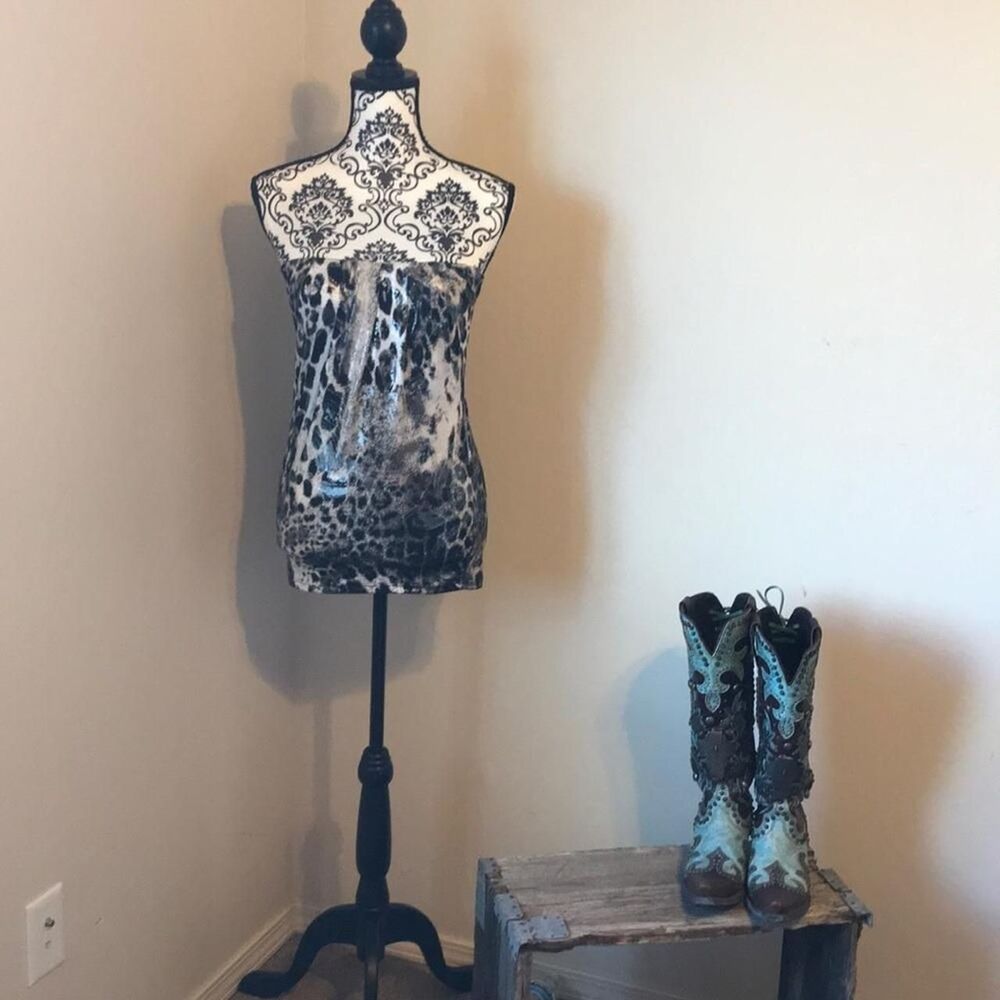 Tube top rue 21 leopard